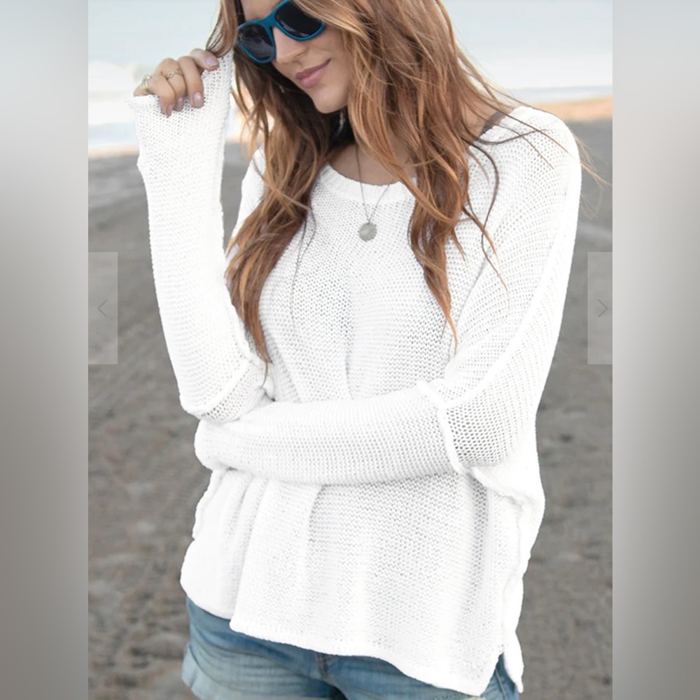 Wooden Ships Charlotte Crew Cotton Sweater